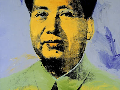 Desktop Wallpapers: ANDY WARHOL Portrait and CHAIRMAN MAO Pop Art Painting