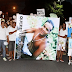 Cruz das Almas: Manifestantes pedem justiça  nesta tarde de sexta feira (05) pela morte de rapaz.