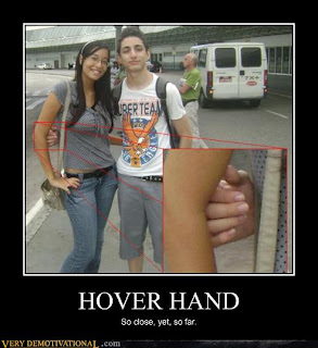 hover hand asian chick