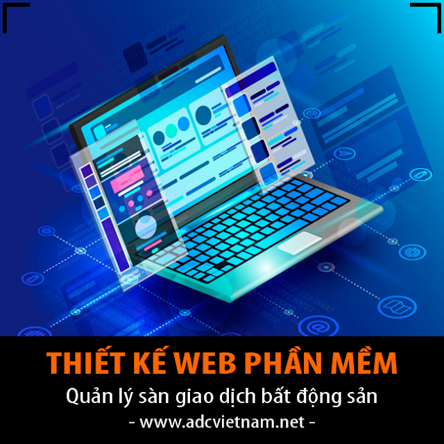 Giải pháp Thiết kế website phần mềm quản lý bất động sản