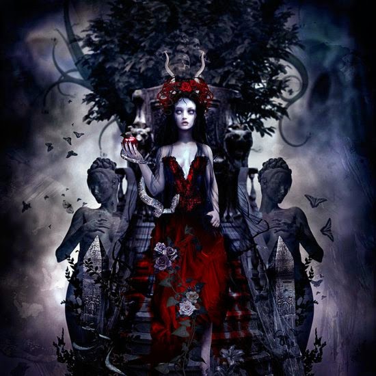 Natalie Shau ilustrações photoshop fashion surreal sombrio terror