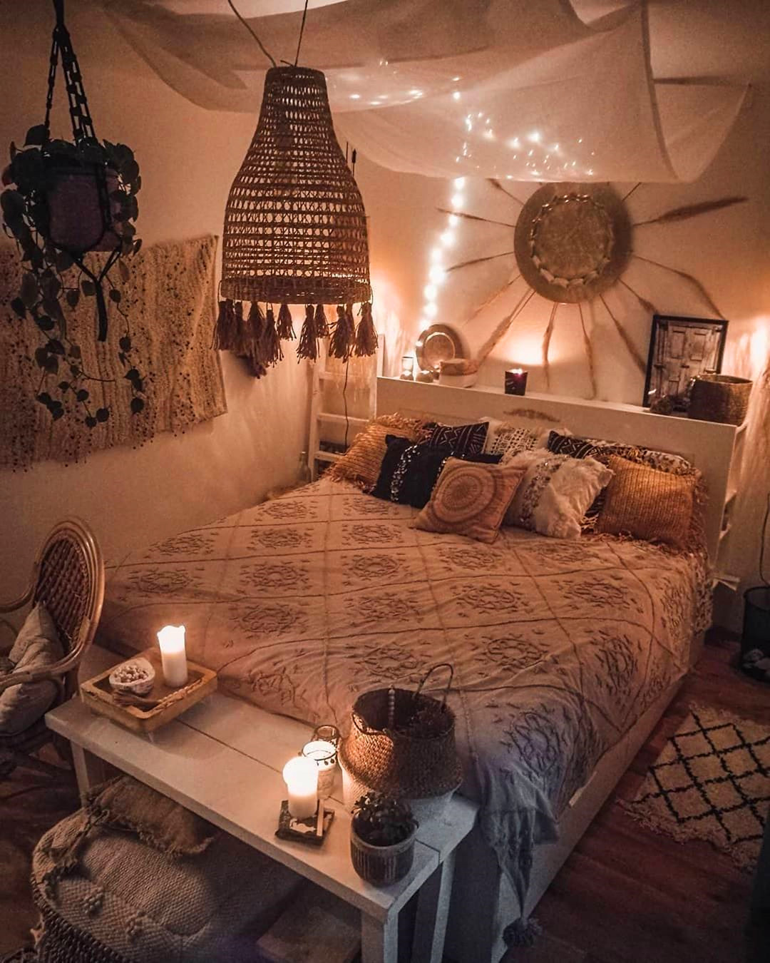 bohemian Bbedroom Bdecorating Bboho Bideas B  