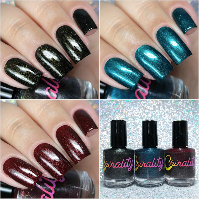 Chirality Nail Polish - Vicious Lips Trio