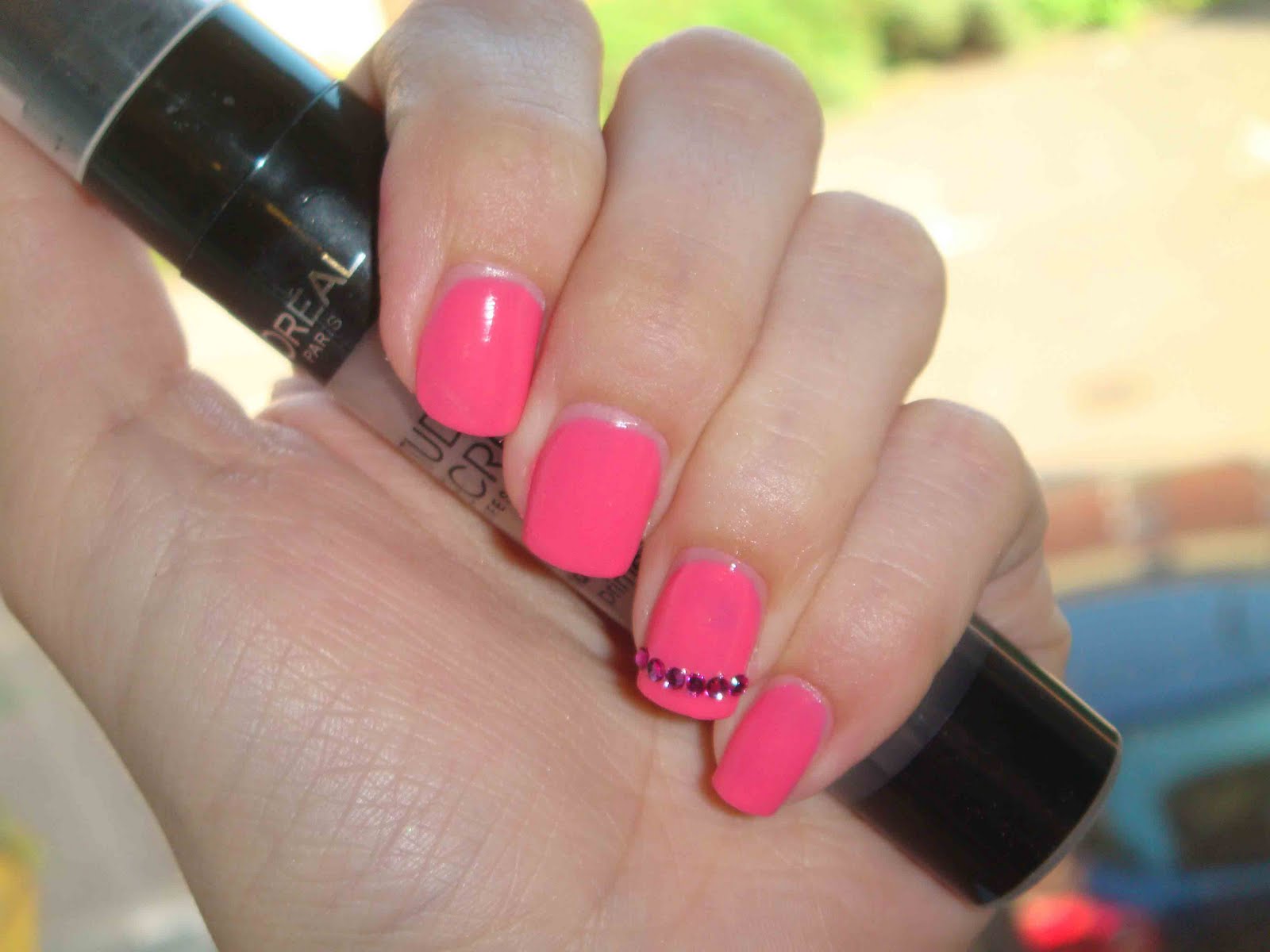 Pink Nail Designs for Short Nails