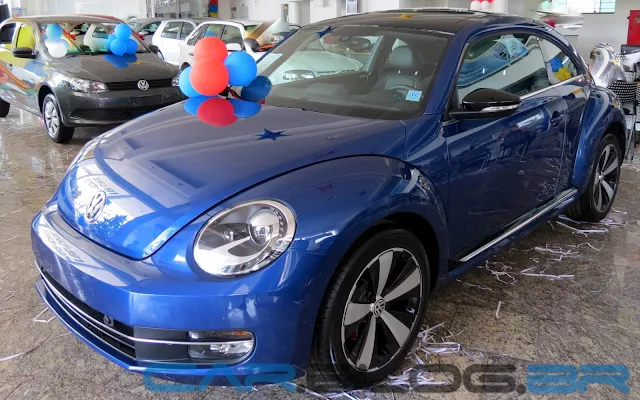 Novo New Bettle 2013 - Novo Fusca 2013 - Azul Recife