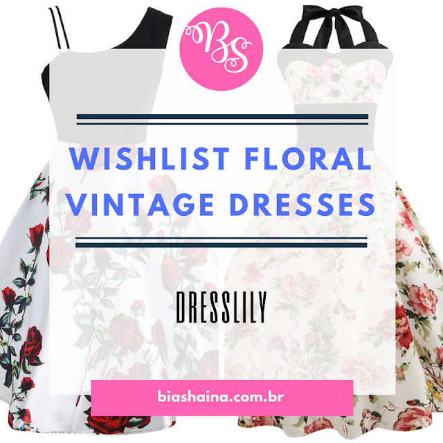 Wishlist Dresslily - Floral Vintage Dresses