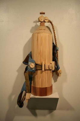 sculpture in wood