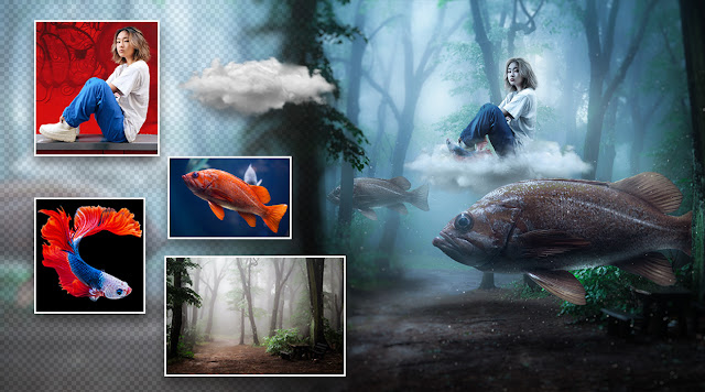 Create a Fantasy Photo Manipulation in Photoshop