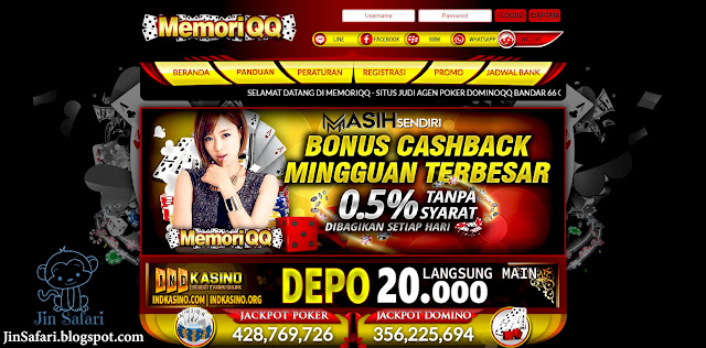 MemoriQQ Situs Bandar Judi Online Terpercaya Deposit Murah