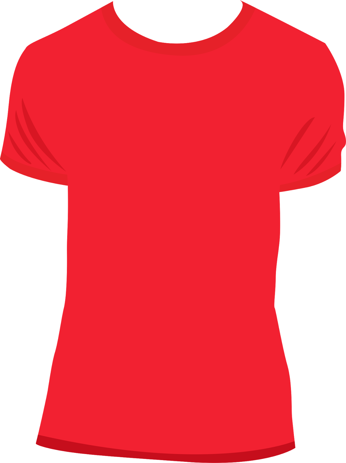  DESAIN  KAOS  POLOS  WARNA MERAH 