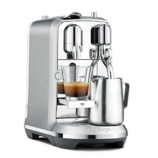 Nespresso Creatista Plus Coffee Machine Silver by Sage
