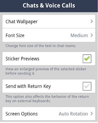 Cara Mengganti Wallpaper Chat Aplikasi Line di Android