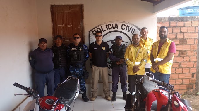 Guarda Municipal e Departamento de Trânsito recuperam motos roubadas em Matões