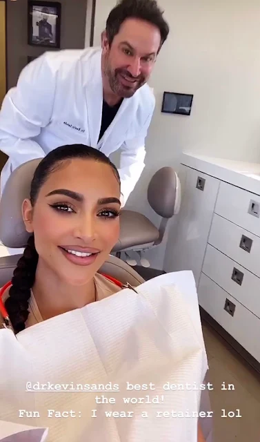 Veneers? Kim Kardashian reveals all about her teeth