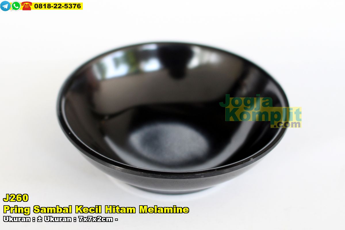  Jual  Piring  Sambal Kecil Hitam  Melamine Harga Murah 