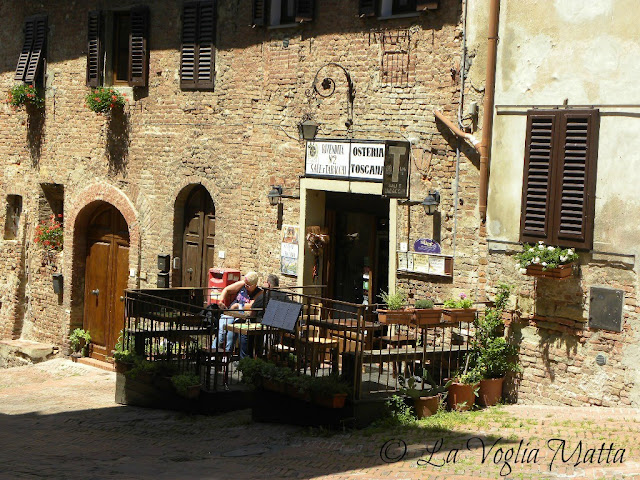 Osteria "da Chichibio" a Certaldo Alto