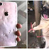 Nigerian Lady Punishes Her Dog For Chewing Her iPhone