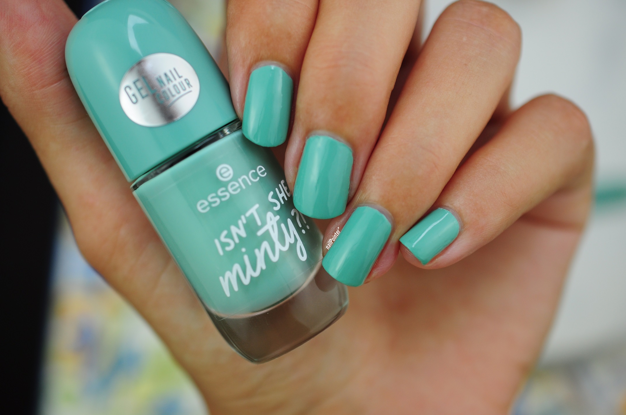 Essence Isn't She Minty Swatch