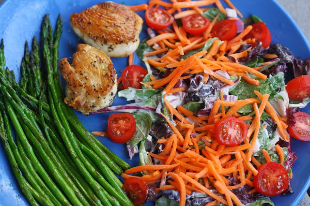 Food blogger on diet