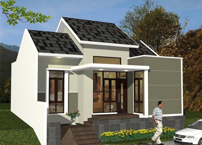  model  rumah  sederhana  cantik  dan minimalis  desain  gambar 