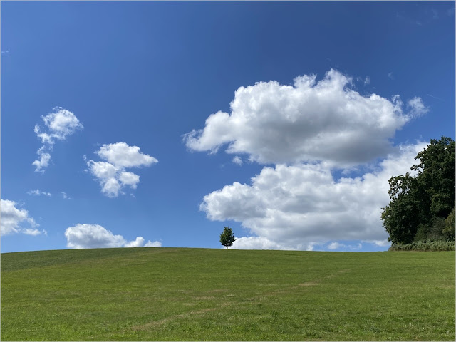 Aussicht mit Wolken