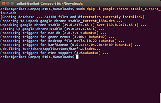 Download Google Chrome dan Install di Ubuntu