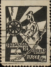 pays basque autrefois guerre civile euzkadi timbres-poste