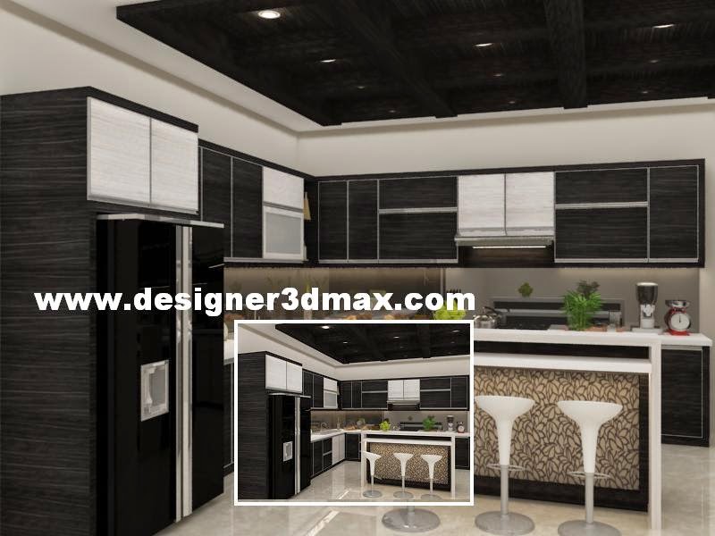 Jasa Desain Gambar Murah  Desain dapur dengan kompor tanam