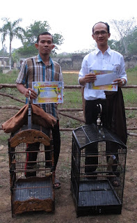 Juara 1 dan 2 kelas kapas tembak Jangkar