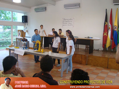 Alumnos del Colegio General Santander destados por su talento en competencias Unipamplona