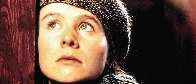 emily watson breaking the waves.  different spectrums, it would be in before and after Breaking the Waves.
