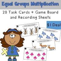  Equal Groups Task Cards