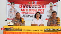 Gelar Deklarasi Pemilu Damai, Kapolsek Makale Dan Kasat Lantas Tana Toraja Tekankan Komitmen Jaga Persatuan dan Kesatuan