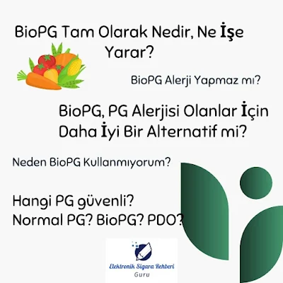 BioPG: Alerji Yapmayan Propilen Glikol