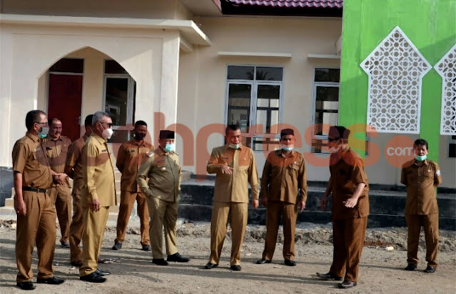 Bupati Pidie Jaya Tinjau Ponpes MUQ, Ini Pesannya Kepada para Santri