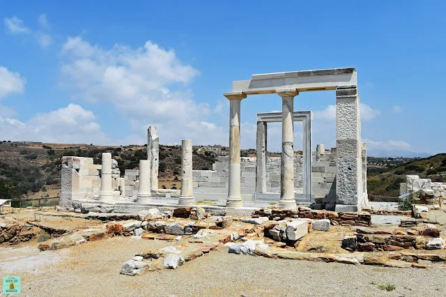 Templo de Demeter, isla de Naxos (Grecia)