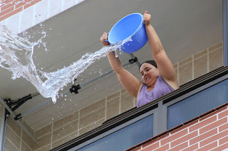 Fiesta de agua en Llano