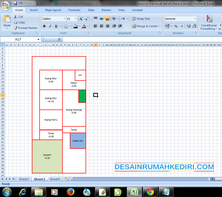 Tutorial Membuat Desain Denah Rumah Sendiri Menggunakan 