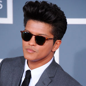 BRUNO MARS SPIKY HAIR