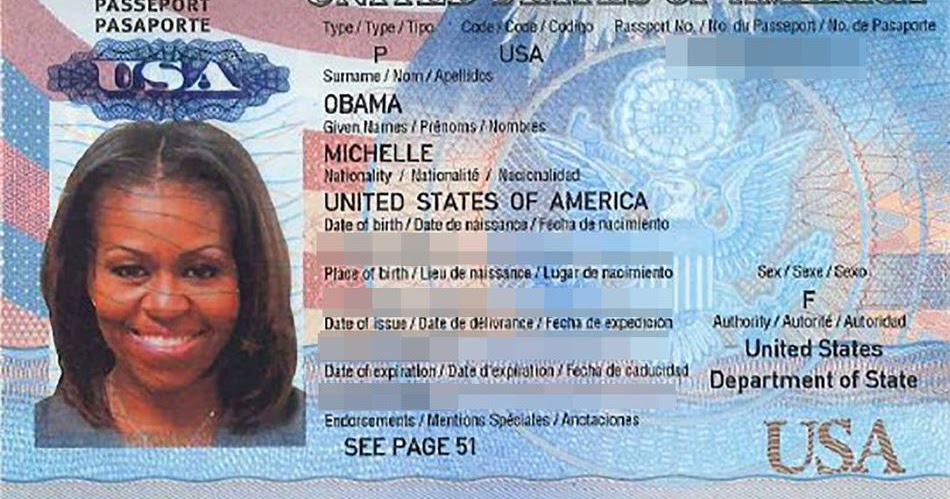 Scan of Michelle Obama's passport appears online - E Hacking News - Latest Hacker News and IT ...