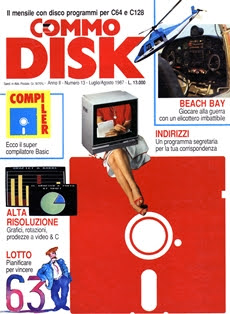 Commodisk. Il mensile con disco programmi per C64 e C128 13 - Luglio & Agosto 1987 | CBR 300 dpi | Mensile | Computer | Programmazione | Informatica | Videogiochi | Commodore
Numero volumi : n.d.
Mensile con disco programmi per C64 e C128.