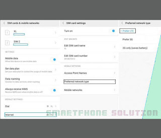 cara merubah jaringan 3G only atau 4G only di hp xiaomi