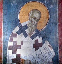 Santo Santa 12 Mei, Santo Epifanius, Uskup