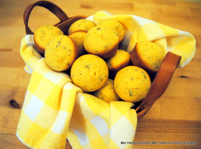 Rosemary-Orange Cornbread Bites at Miz Helen's Country Cottage