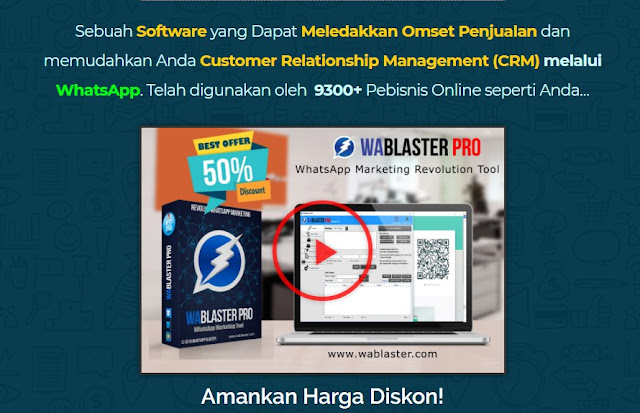 GRATIS Whatsapp Blaster Pro Versi 4 Terbaru Ledakan Omzet Jualan Dengan whataps