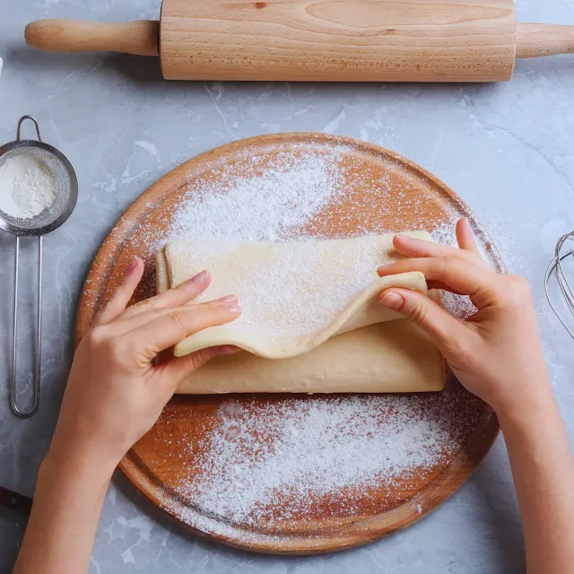metode pembuatan puff pastry