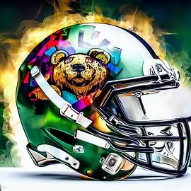 Baylor Bears Concept Football Helmet Designs 2023.