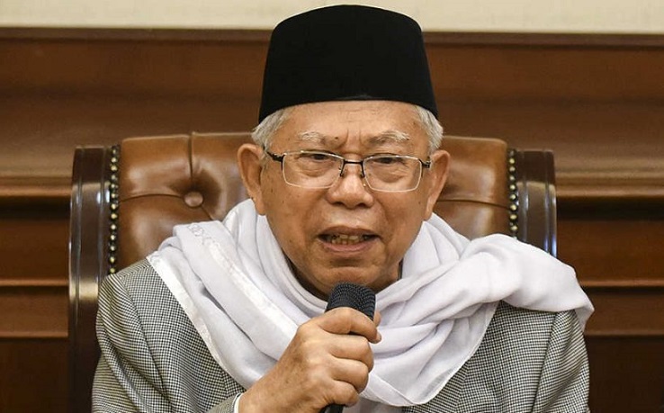 Ma'ruf Amin Minta Ormas Islam yang Tolak Omnibus Law Sebaiknya Beri Saran ke Pemerintah