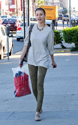 Whitney Port out shopping at Opening Ceremony