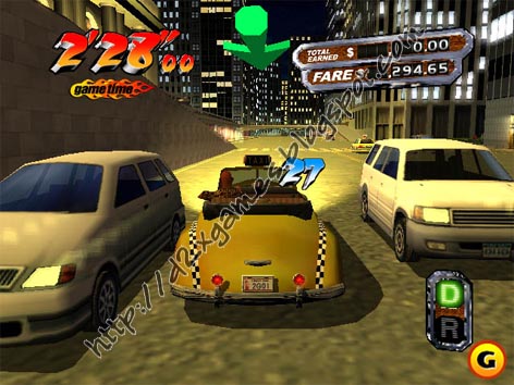 Free Download Games - Crazy Taxi 3 High Roller